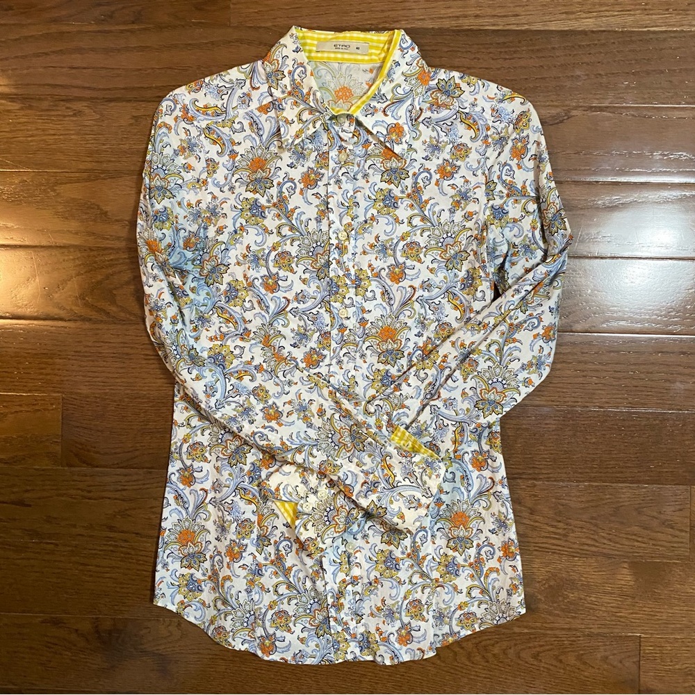 ETRO Original fitted shirt